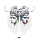 gemini,  tattoo design idea