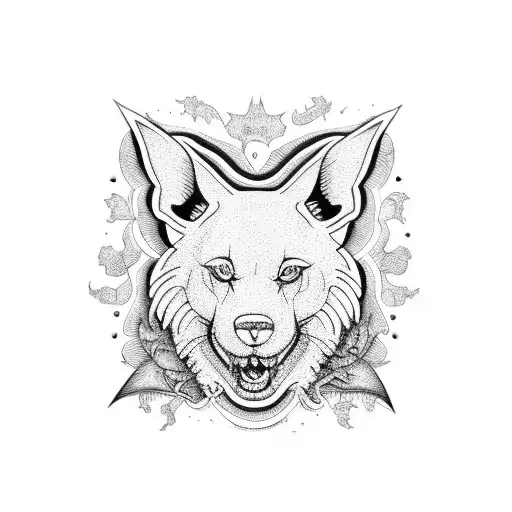 friends that will never leave you  even in war tattoo design idea