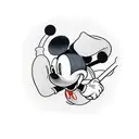 Mickey mouse tattoo design idea