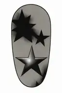 Stars tattoo design idea