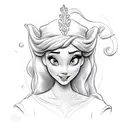 Disney Cinderella  tattoo design idea