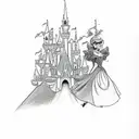 Disney Cinderella  tattoo design idea