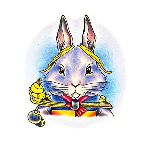velveteen rabbit tattoo design idea