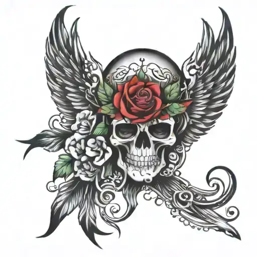 brand of sacrifice tattoo design idea