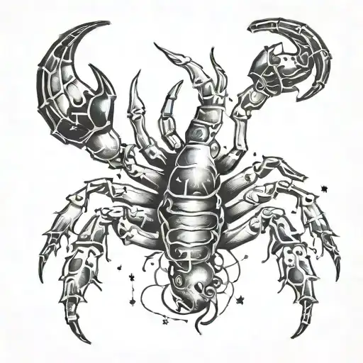november 14 1992 Scorpio constellation tattoo design idea