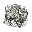 Buffalo Bills logo tattoo design idea