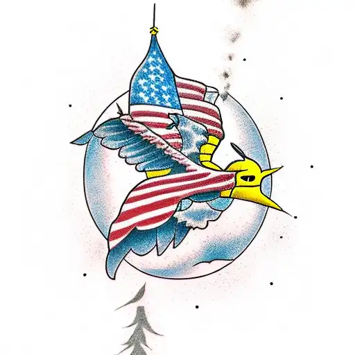 Flying like a cannonball, falling to the earth Heavy as a feather when you hit the dirt tattoo design idea