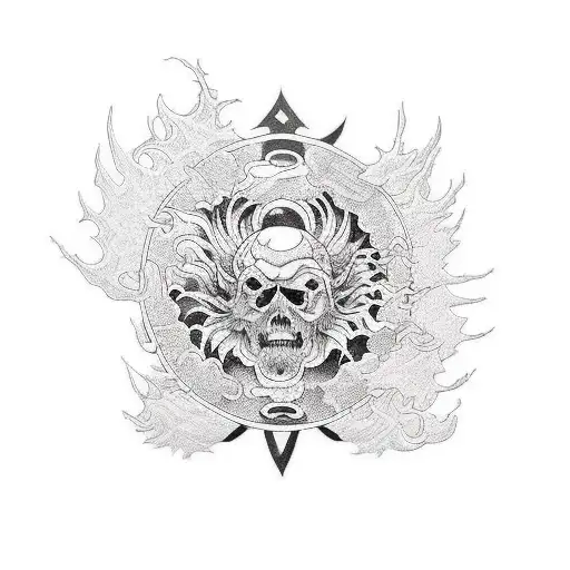 falling in reverse tattoo design idea