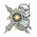 star wars tattoo design idea