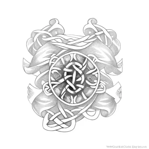 Armband with Celtic Irish origins  tattoo design idea