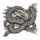 rattlesnake don't tread on me tattoo design idea