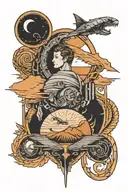 dune tattoo design idea