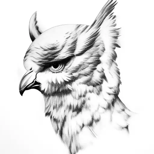 some clouds on the upper part of forearm , zeus face and some white pigeons tattoo design idea