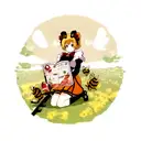 Honey Bee tattoo design idea