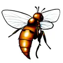 Honey Bee tattoo design idea