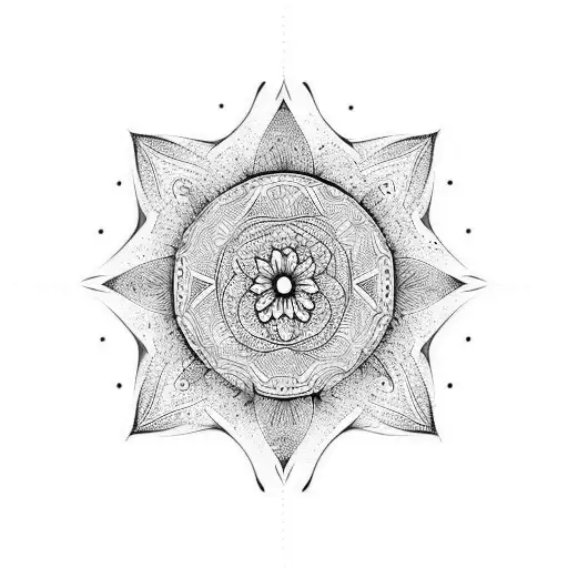  To see a World in a Grain of Sand And a Heaven in a Wild Flower, Hold Infinity in the palm of your hand And Eternity in tattoo design idea