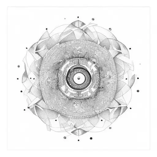  To see a World in a Grain of Sand And a Heaven in a Wild Flower, Hold Infinity in the palm of your hand And Eternity in tattoo design idea