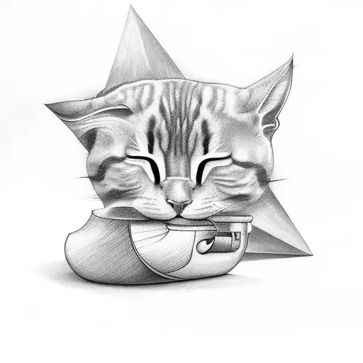 sleep is the cousin of death tattoo design idea