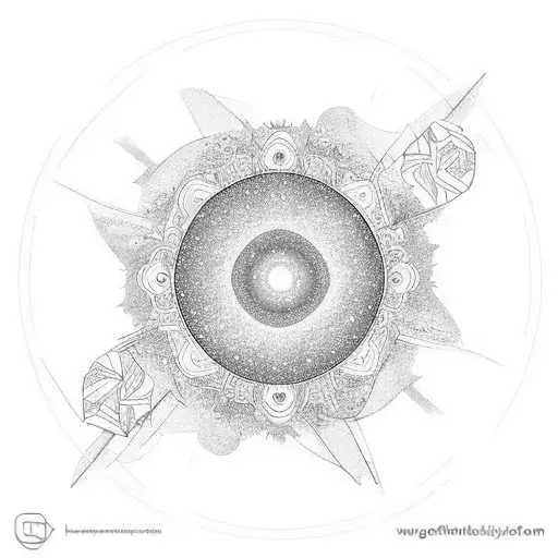  To see a World in a Grain of Sand And a Heaven in a Wild Flower, Hold Infinity in the palm of your hand And Eternity in tattoo design idea