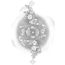  To see a World in a Grain of Sand And a Heaven in a Wild Flower, Hold Infinity in the palm of your hand And Eternity in tattoo design idea