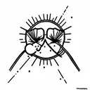 sleep is the cousin of death tattoo design idea