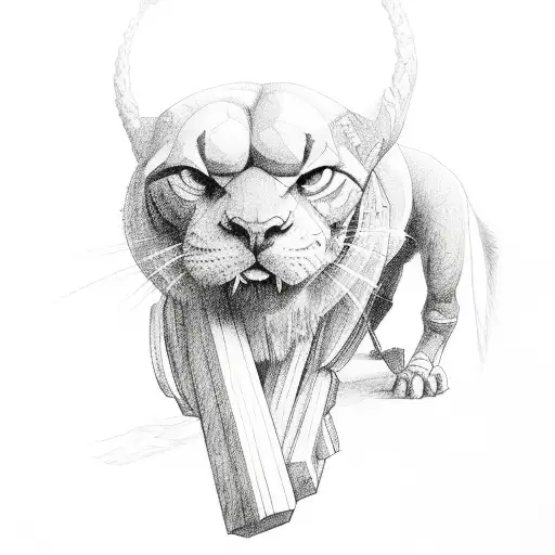 Trust in your strength  tattoo design idea