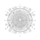  oxytocin chemical formula code whit tree minimalism tattoo design idea