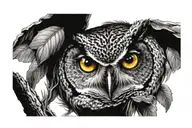 owl eye tattoo tattoo design idea