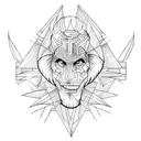 labyrinth  tattoo design idea