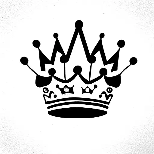 King's Crown tattoo design idea