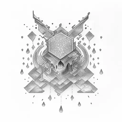 box of rain tattoo design idea