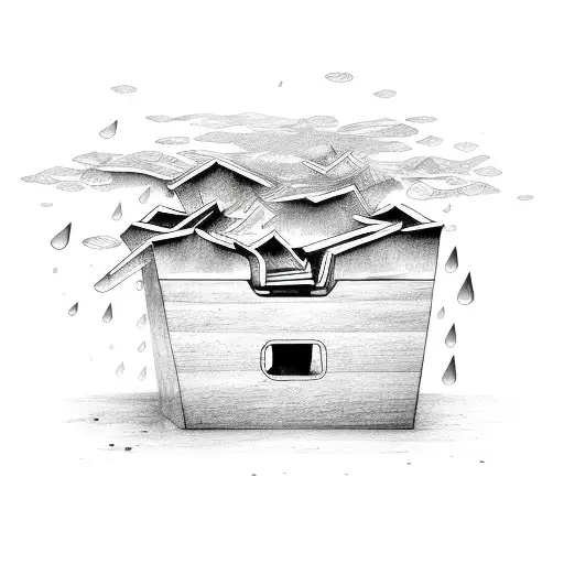 box of rain tattoo design idea