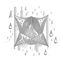 box of rain tattoo design idea