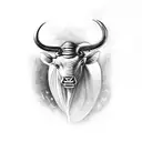 taurus  tattoo design idea