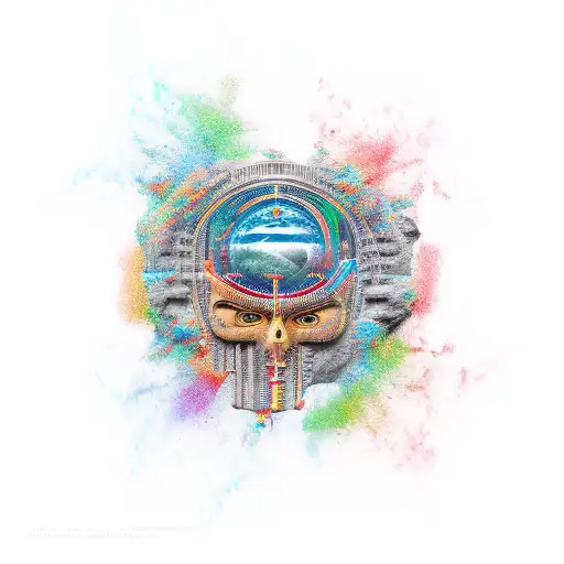 Hieroglyph tattoo design idea