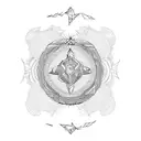 corazon tattoo design idea