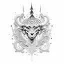 PSG tattoo design idea