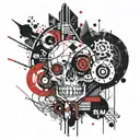 Ophanim tattoo design idea