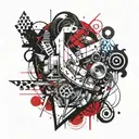 Ophanim tattoo design idea