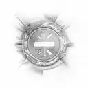new zealand symbol hei matau tattoo design idea