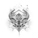tiara tattoo design idea