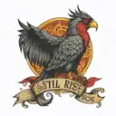 still I rise tattoo design idea