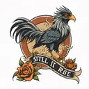 still I rise tattoo design idea