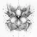 apricot tattoo design idea