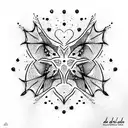 apricot tattoo design idea