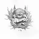 seven deadly sins tattoo design idea