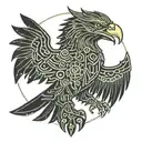 albanian eagle tattoo design idea