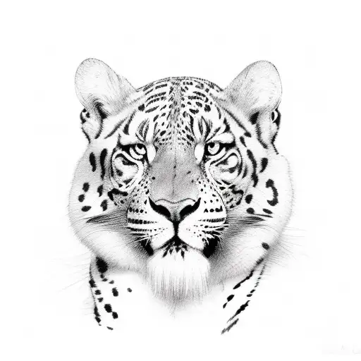 animal print tattoo design idea