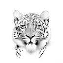animal print tattoo design idea