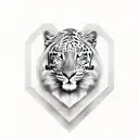 animal print tattoo design idea